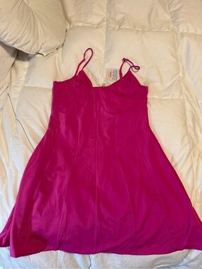 OhPolly Hot Pink Mini Dress
